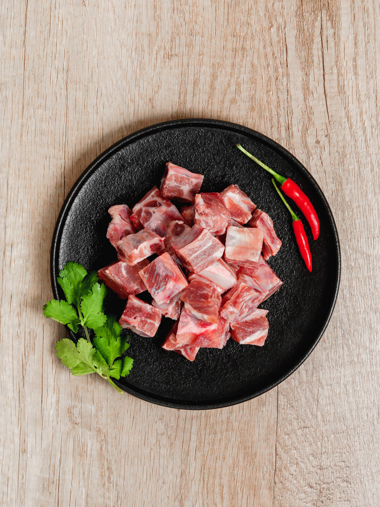 Organic Pork Spare-ribs Diced
