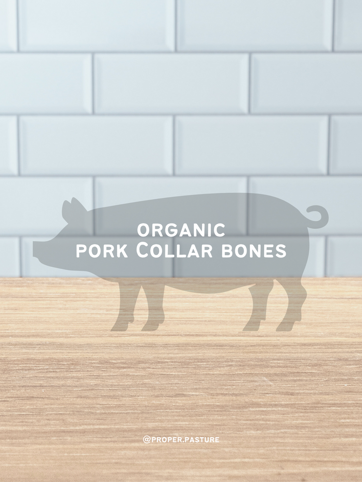 Organic Pork Collar Meaty Bones