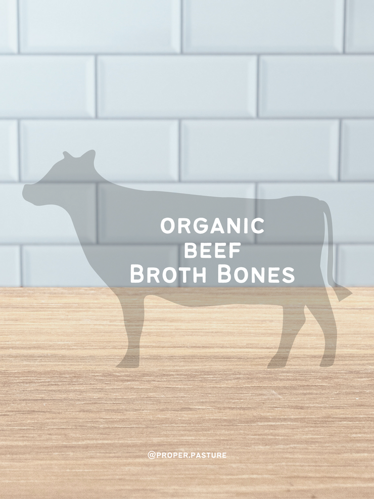 Organic Beef Broth Bones