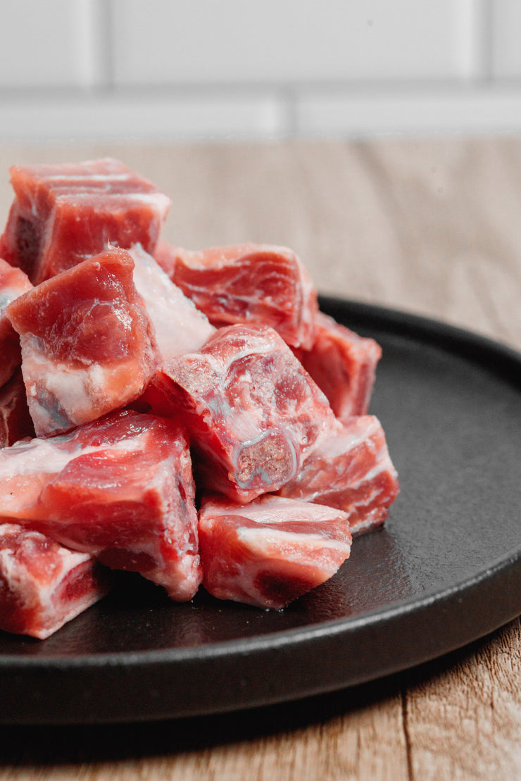 Organic Pork Spare-ribs Diced